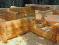 We manufacture lafet log shell at our factory